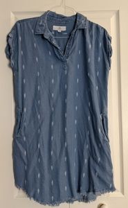 Thread & Supply Chambray Shirtdress Sz M
